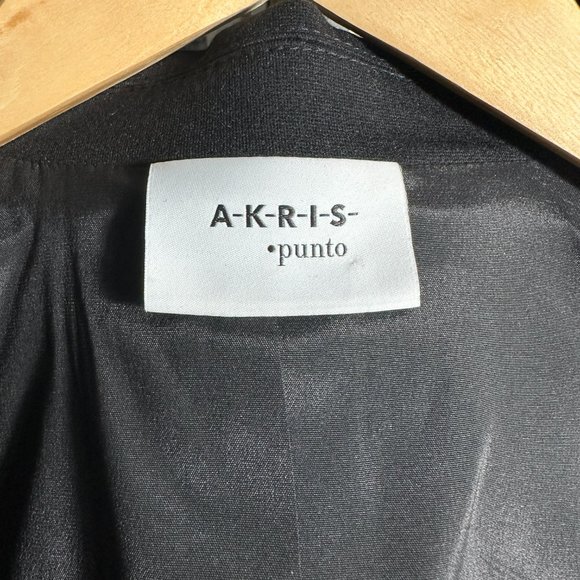 AKRIS BLACK PUNTO BLAZER (SZ 12) (EUC) - Picture 3 of 9